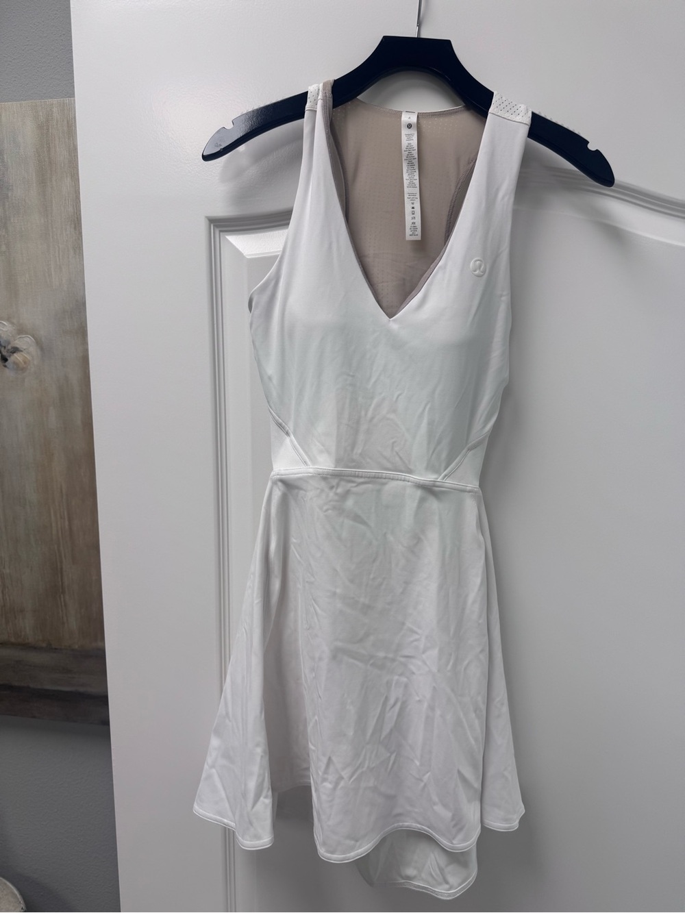 lululemon athletica White Racerback Tennis Dress